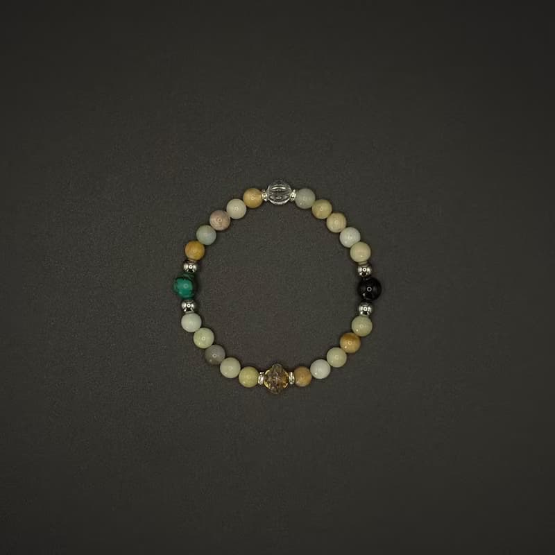 7AB 原創小眾VINTAGE復古手串土星元素中性情侶款手鏈