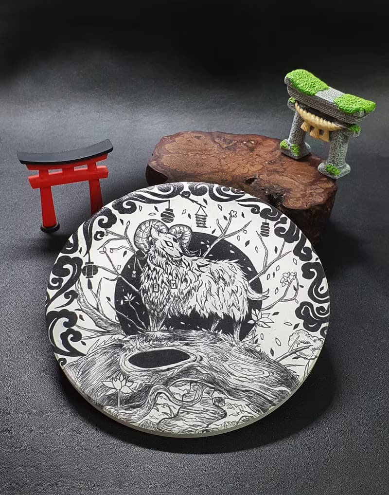 | 東方十二宮 | 陶瓷杯墊-牡羊座