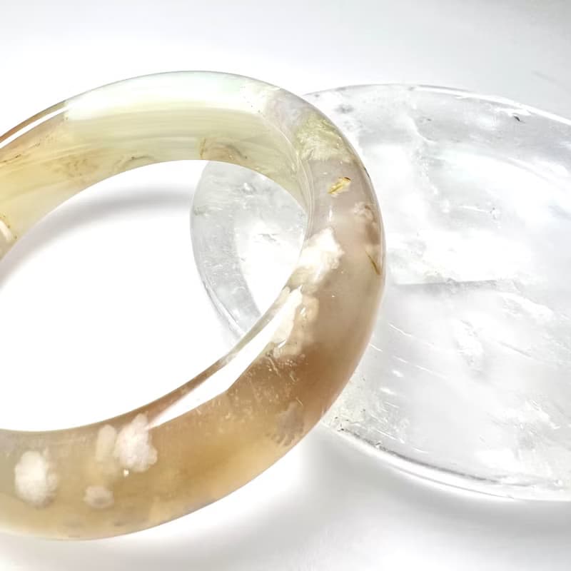 櫻花瑪瑙手鐲 | 水晶 | 水晶手鐲
