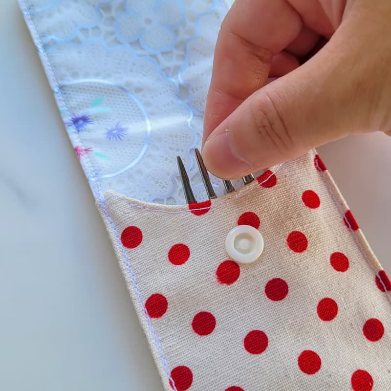 【可放22cm吸管】防水環保餐具袋 / 筆袋 親子餐具袋 紅西瓜