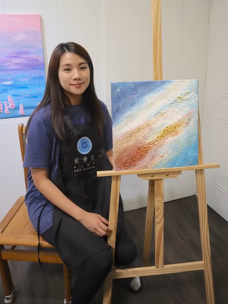 【體驗】金箔畫 立體畫 秋色金芒 裝飾 禮物 擺飾 掛畫 開運 畫畫 體驗