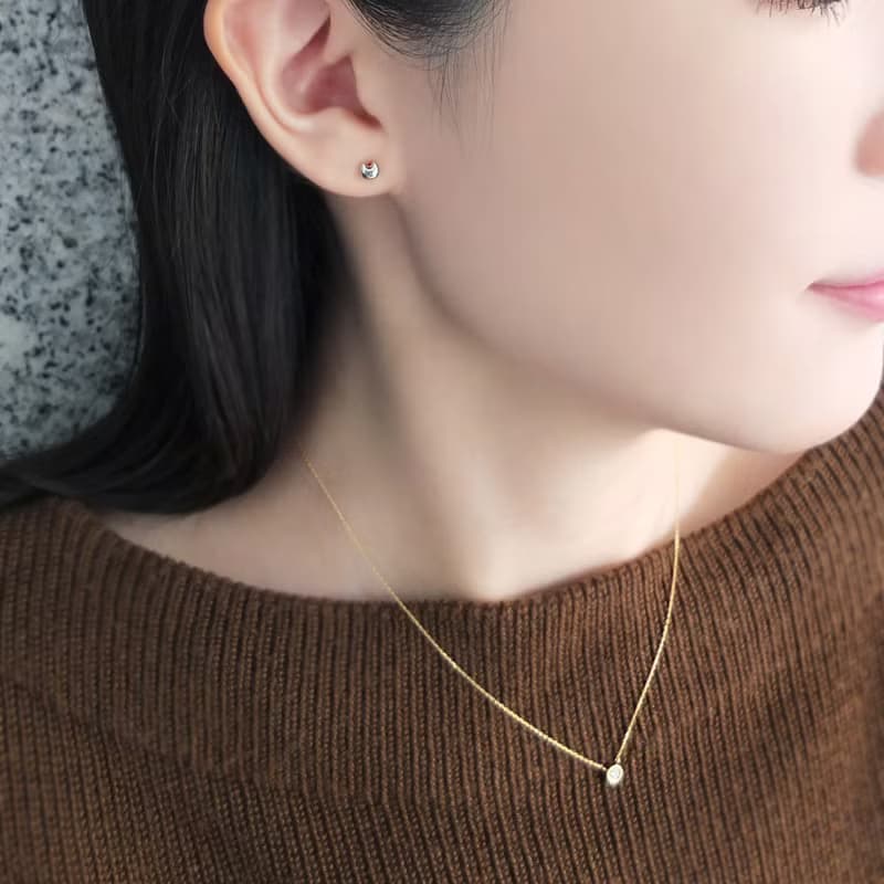 【Second Earrings】 鉑金貓&魚耳環