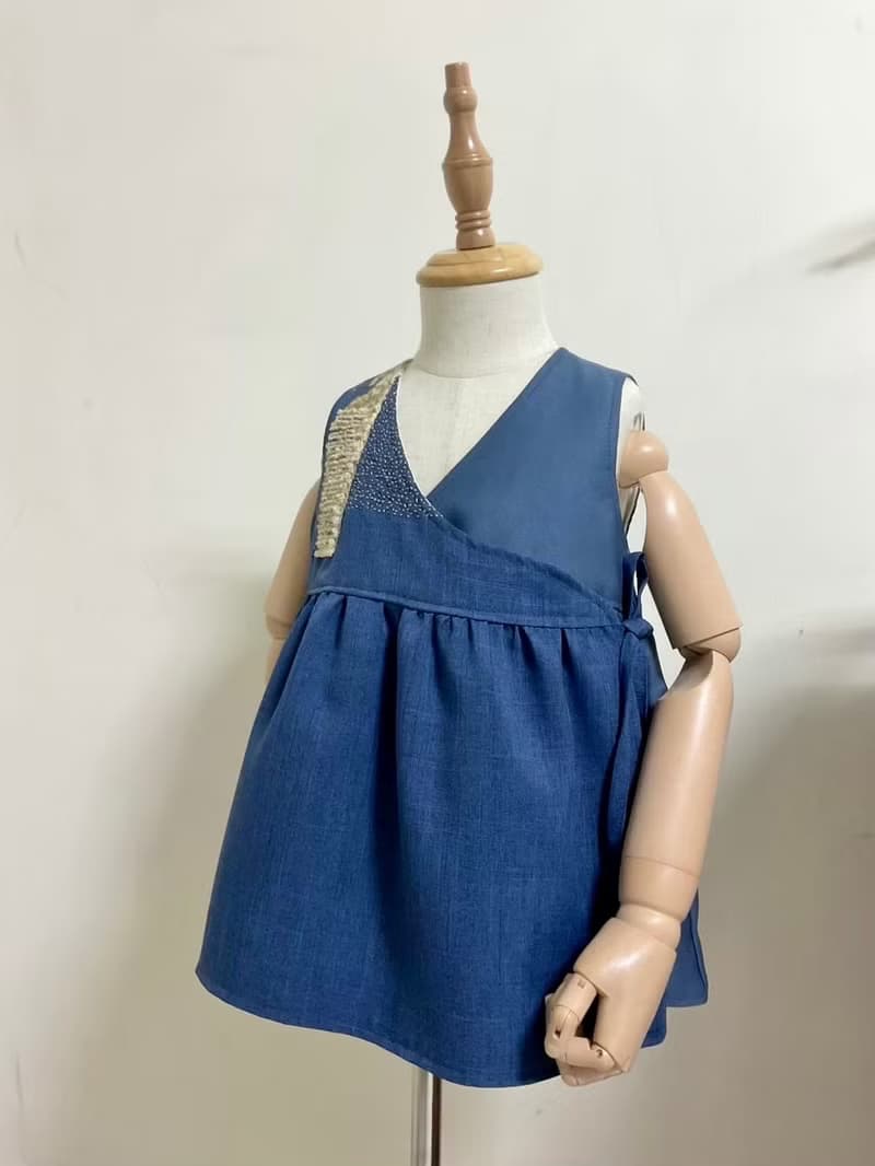【 小童日常服系列 】_ 拾羽 . 純手工縫製童裝