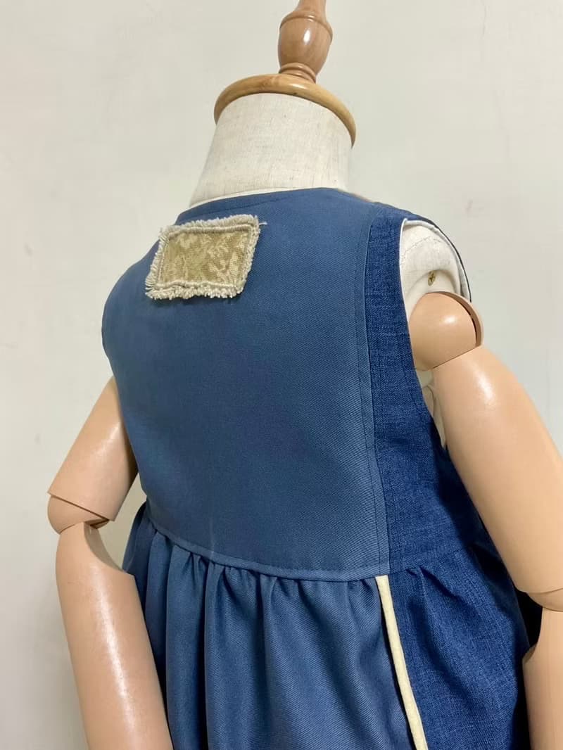 【 小童日常服系列 】_ 拾羽 . 純手工縫製童裝