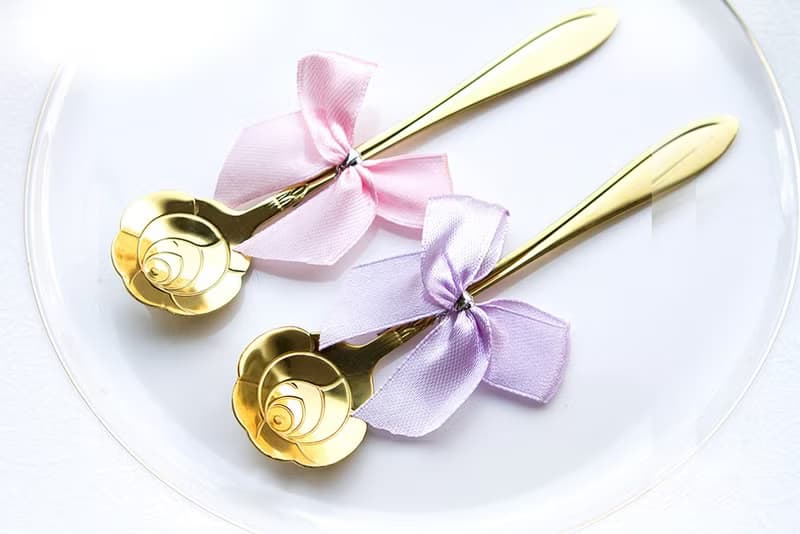 Sweet Love Pink盒玫瑰湯匙二入禮盒 禮贈品 婚禮 咖啡 情人節