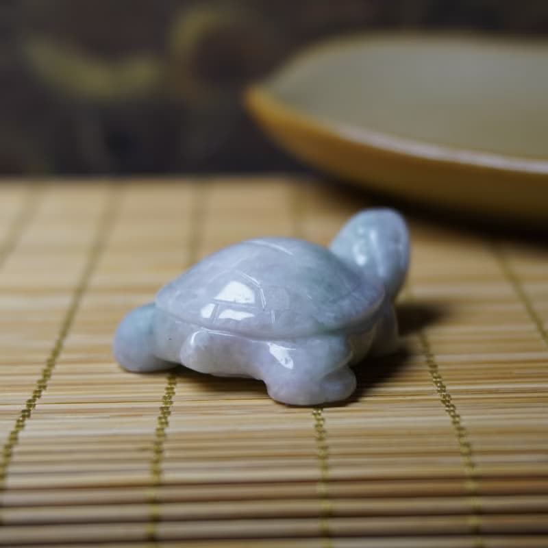 【吉祥‧長壽】翡翠烏龜 | 天然緬甸A貨翡翠 | 送禮