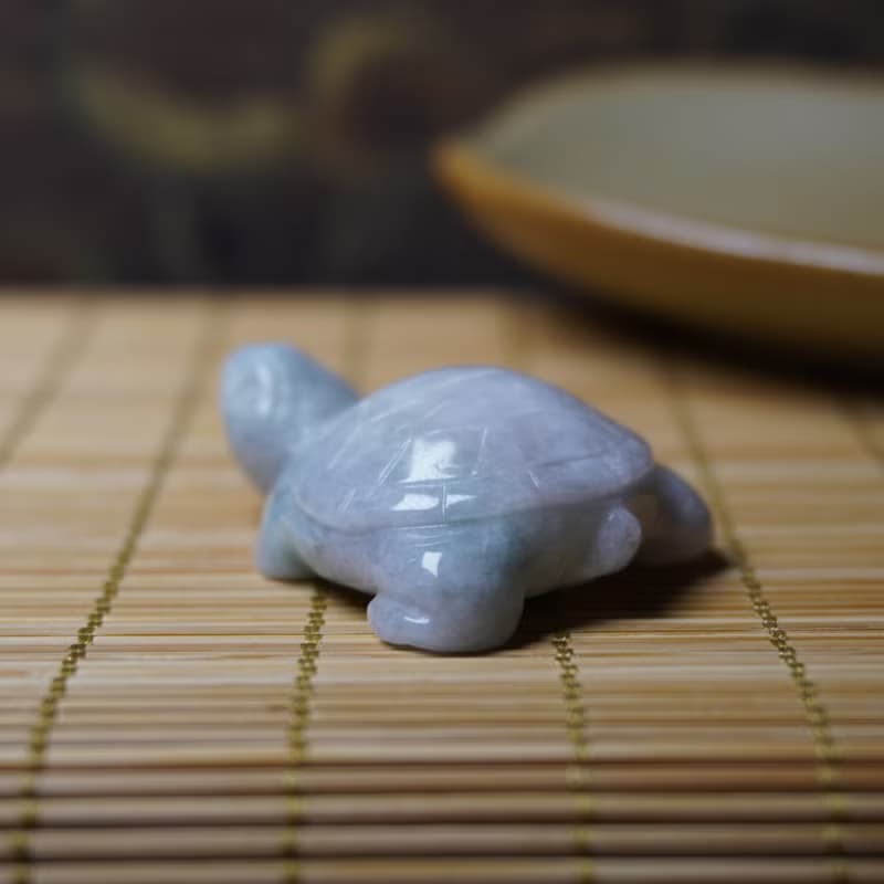 【吉祥‧長壽】翡翠烏龜 | 天然緬甸A貨翡翠 | 送禮