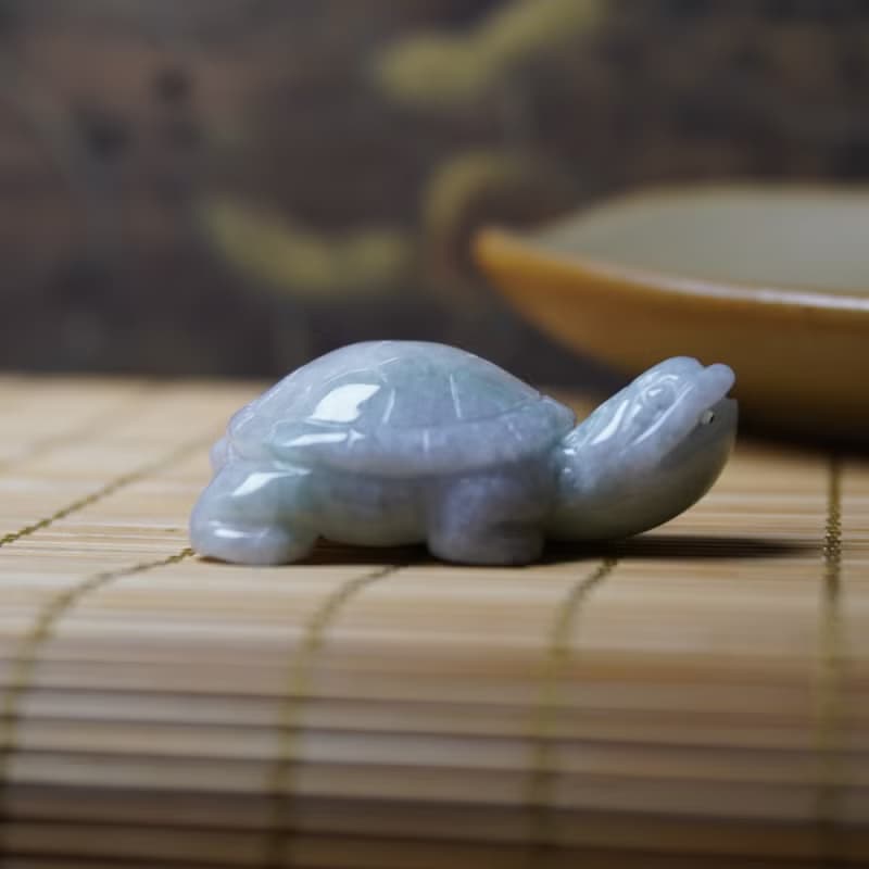 【吉祥‧長壽】翡翠烏龜 | 天然緬甸A貨翡翠 | 送禮