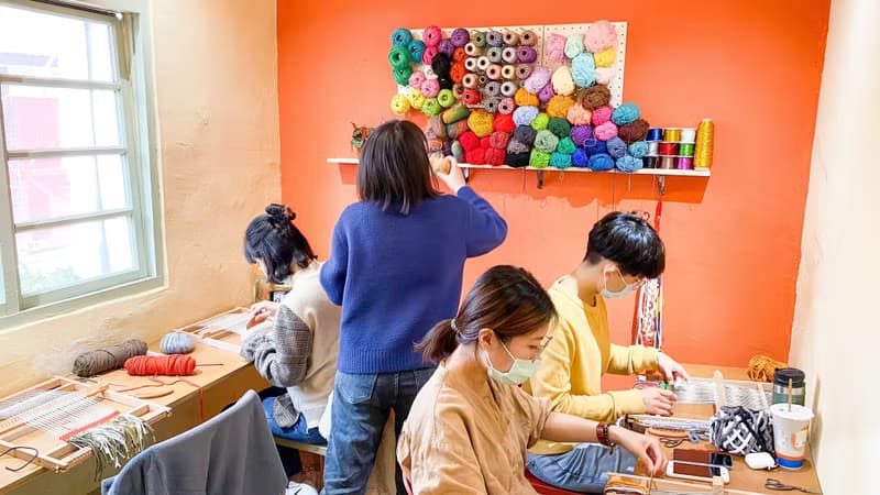 【體驗】實體 | 中壢 |  手作梭織萬用墊 基礎織布體驗  DIY | 杯墊 桌墊
