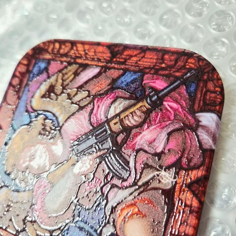 帶你見上帝 晶雕陶瓷吸水杯墊