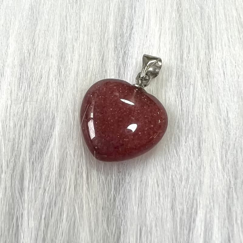 鴿血紅星光草莓晶吊墜 | 水晶 | 吊墜 | 水晶吊墜 | 水晶飾物