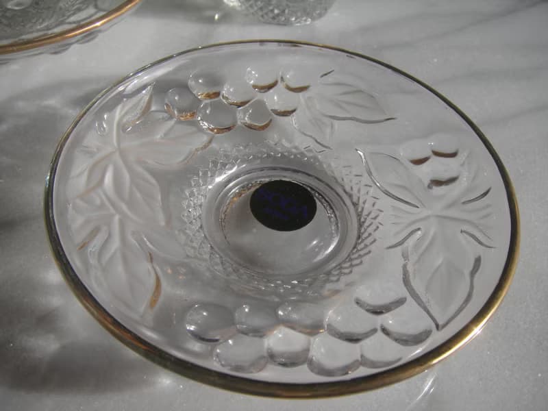 【老時光 OLD-TIME】早期日本製玻璃咖啡杯組(一杯一盤為一組)