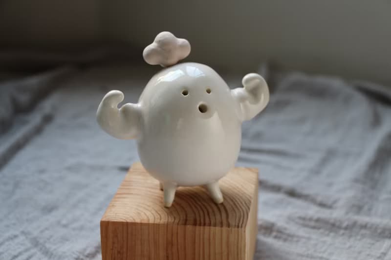 肌肉陶哇娃 花器 擴香