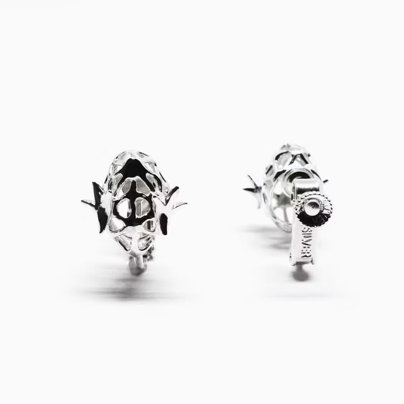 まめひよこイヤリングSV925【Pio by Parakee】little chick earring