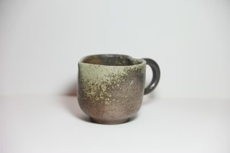 藏菁ㅣ愛心柴燒杯