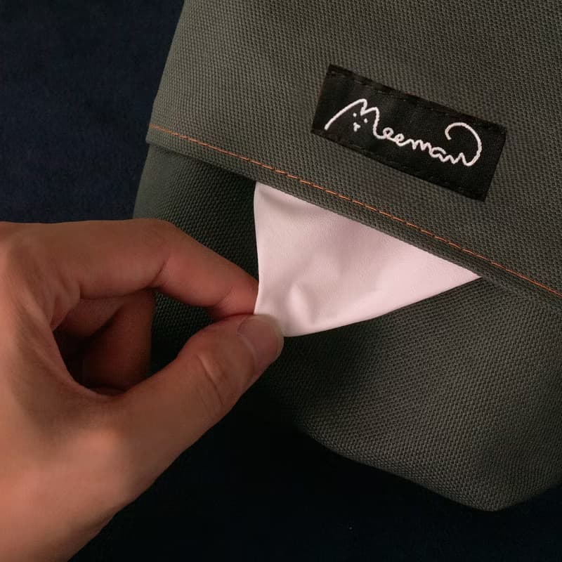 橘貓杯子蛋糕手工防水化妝包x旅行包