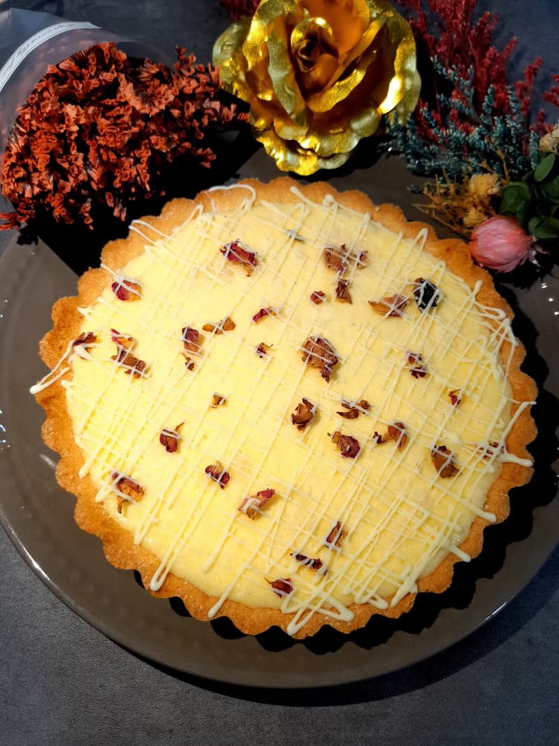 【不囉嗦就是經典的】玫瑰乳酪塔 六吋