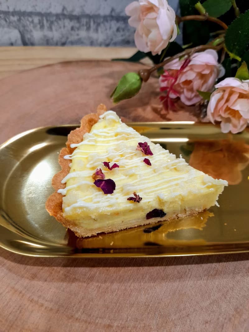 【不囉嗦就是經典的】玫瑰乳酪塔 六吋