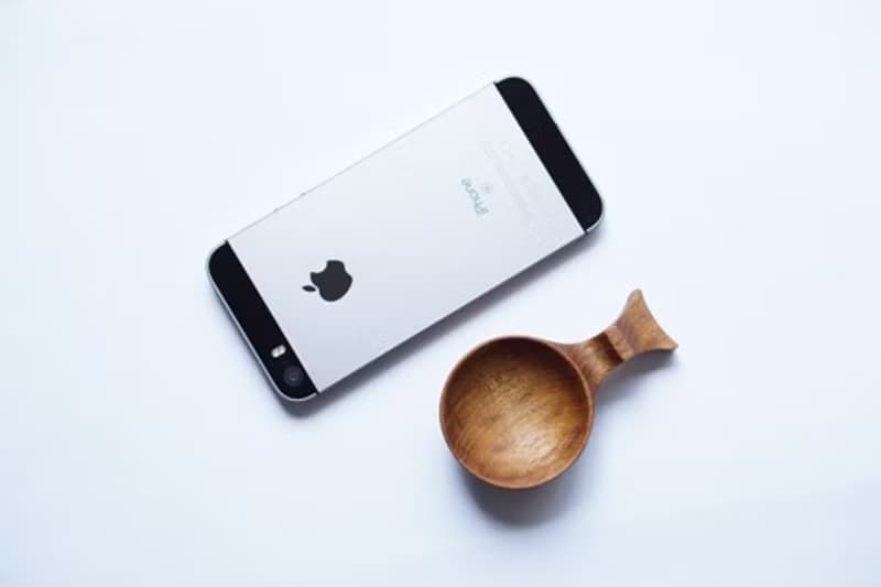 木のコーヒービーンスプーン, チーク