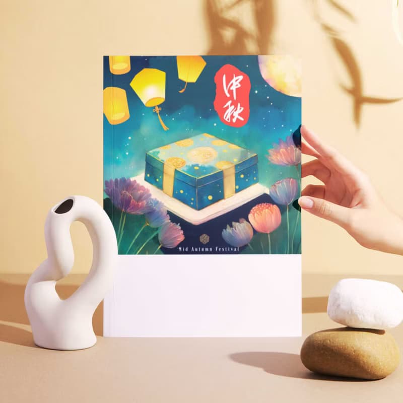 【數位】中秋節數位電子卡片/印刷品可供商業用途/個人公司企業中秋節賀卡