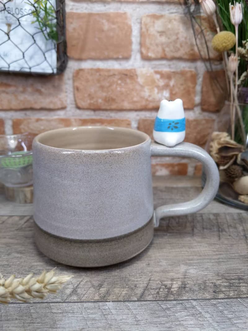 TO YOU 杯-黑貓抱抱版-小白熊