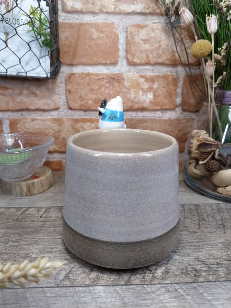 TO YOU 杯-黑貓抱抱版-小白熊