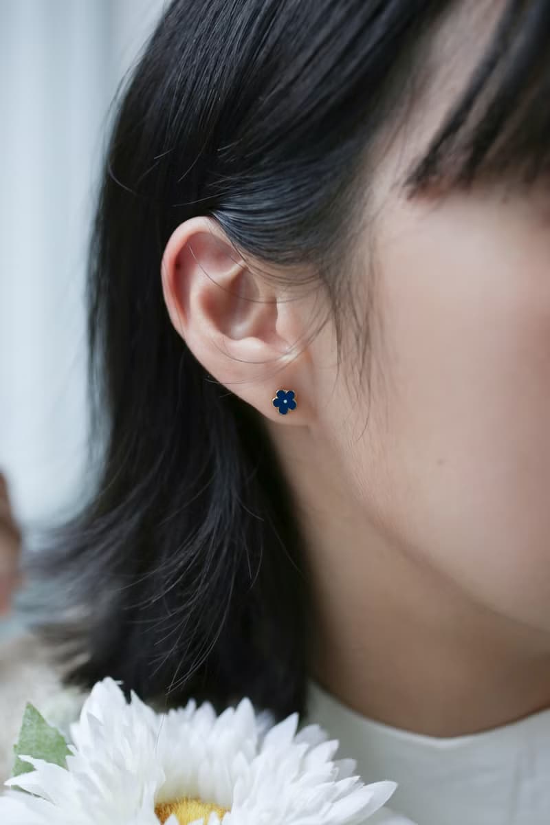 彩虹小花 七色限量優惠組合 夾式耳環 醫療鋼針 紙盒包裝