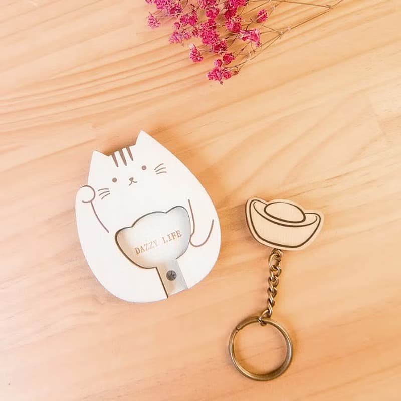 Key House 招財貓 生日禮物 交換禮物 情人節禮物 聖誕禮物