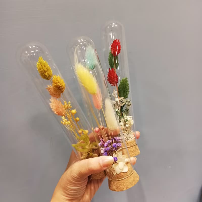 婚禮小物 植物標本  畢業小禮 試管花 禮物   二次進場