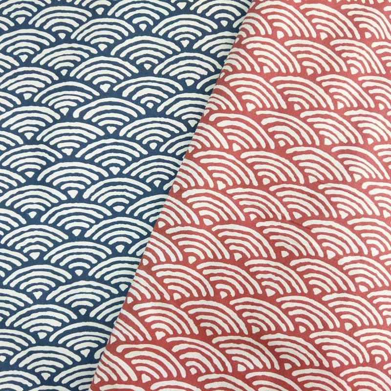 免費繡名字。質感青海波-2色可選。布紅包袋 / 口罩收納袋