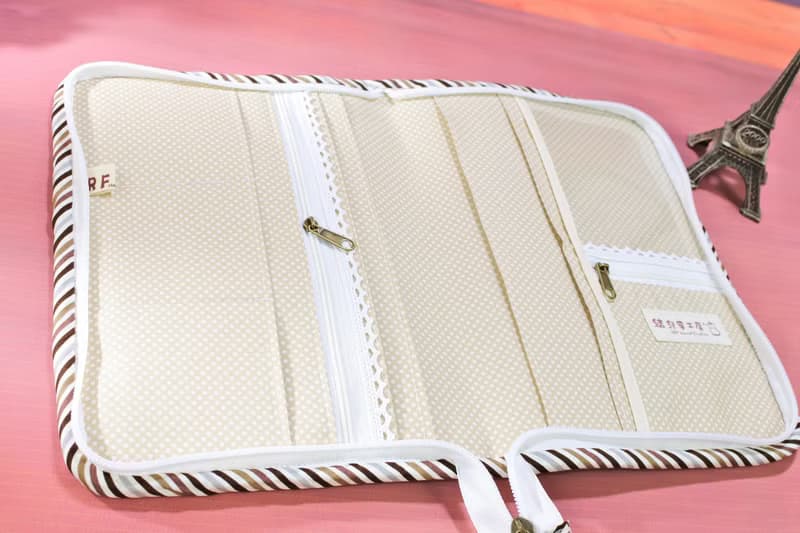 媽媽寶寶手冊 A5size布書衣 手帳書套 和風招財貓款