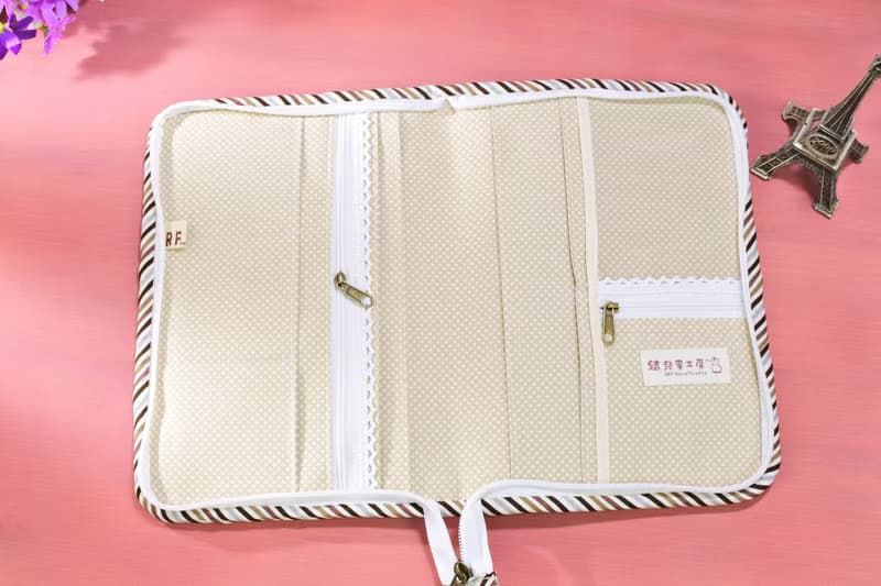 媽媽寶寶手冊 A5size布書衣 手帳書套 和風招財貓款