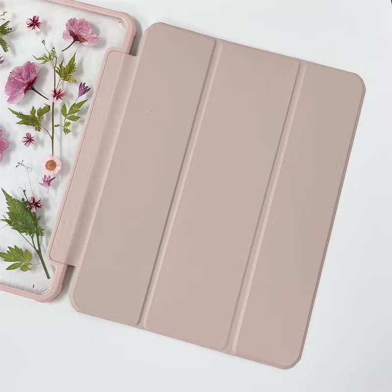 粉紅芳菲手工押花iPad外殼 iPad Air 11寸 13寸 iPad Pro 11寸13