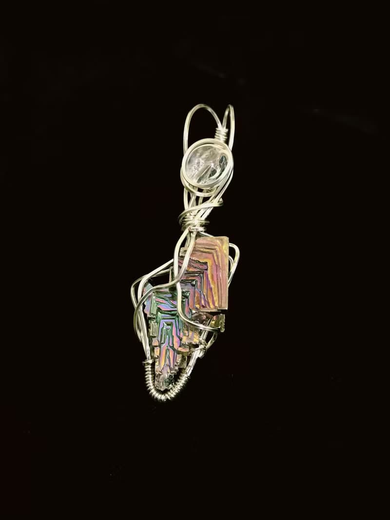 Angelin Jewelry || 彩虹鉍晶體 / 墜飾 / 晶礦 / 項鍊 / 禮物