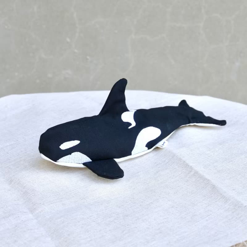 虎鯨餐具袋/筆袋/筆套/餐具袋/收納袋