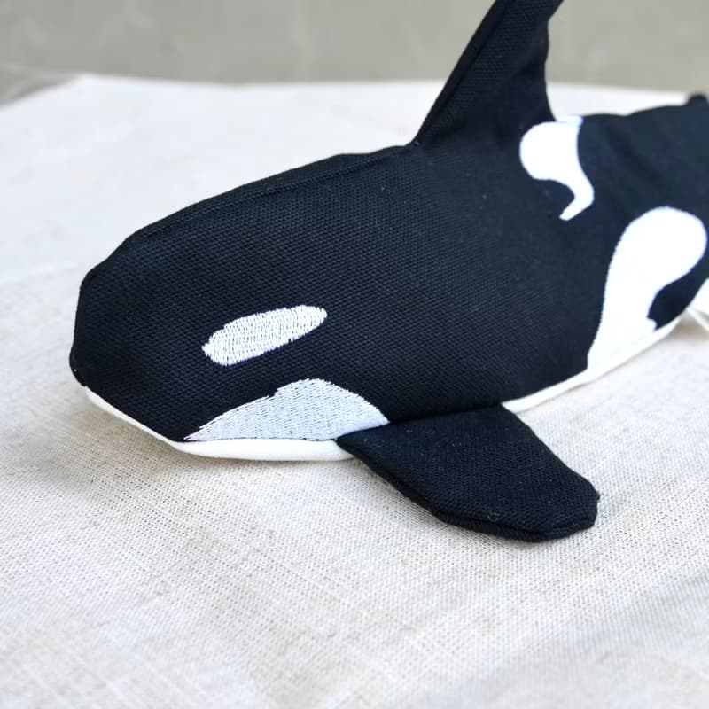 虎鯨餐具袋/筆袋/筆套/餐具袋/收納袋