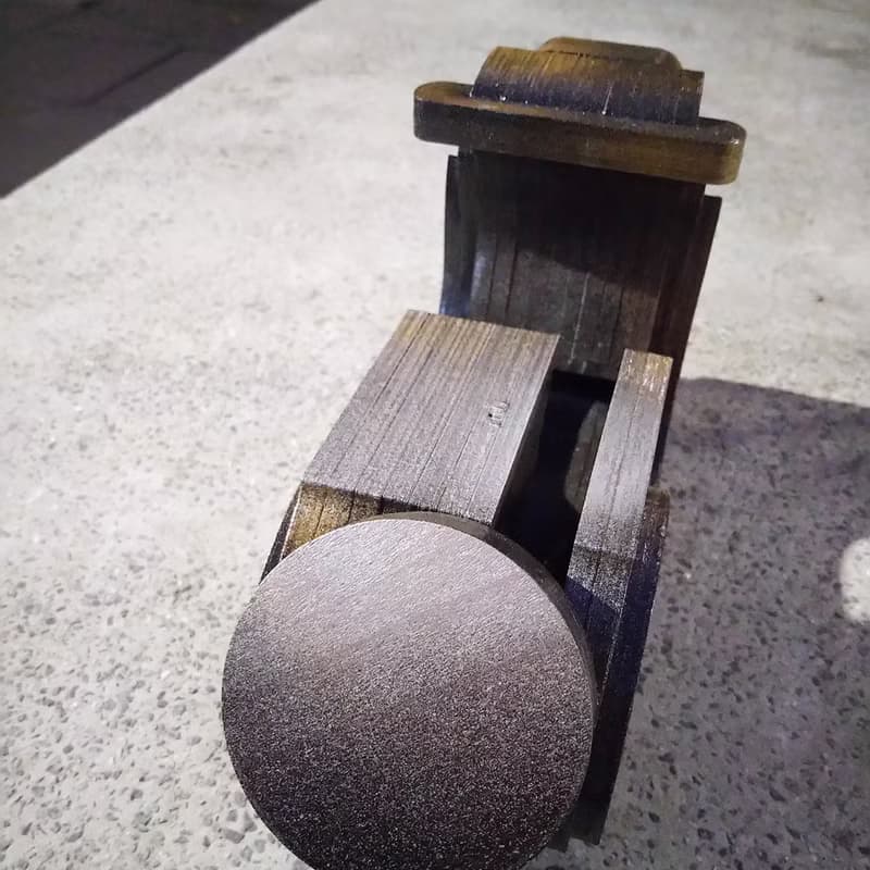 復古機車手機音箱 - 簡潔復古音箱擺飾
