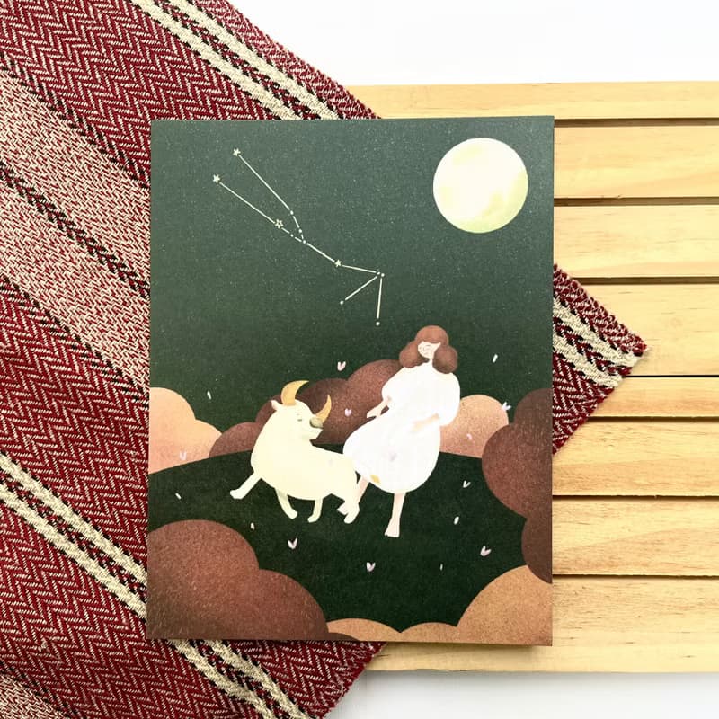 女孩與星座—金牛座