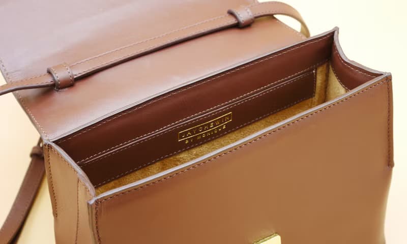 斜背包 Cable Flap Bag 翻蓋手提包 / 核桃棕色 Walnut Brown