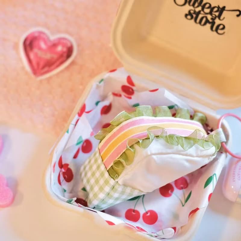 Sweetstore Supply原創小眾可愛小清新田園風百搭三明治便攜小包