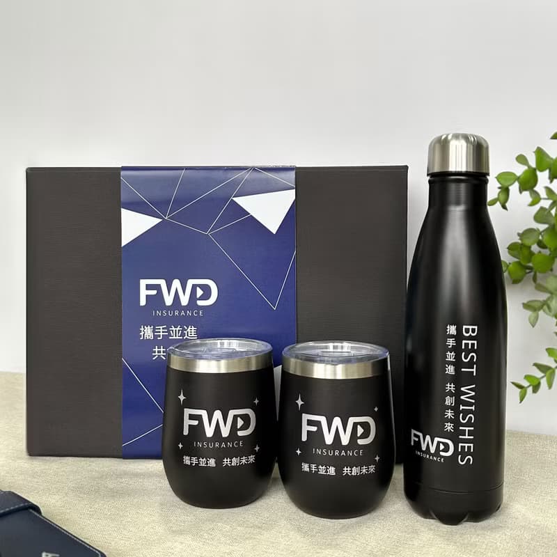 保溫杯訂製丨商務員工客戶送禮 logo文字訂製祝賀慶祝公司禮品