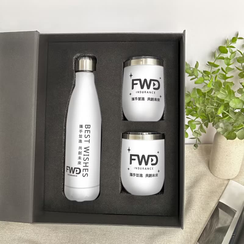 保溫杯訂製丨商務員工客戶送禮 logo文字訂製祝賀慶祝公司禮品
