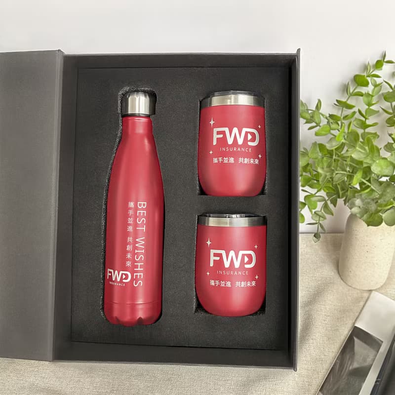 保溫杯訂製丨商務員工客戶送禮 logo文字訂製祝賀慶祝公司禮品