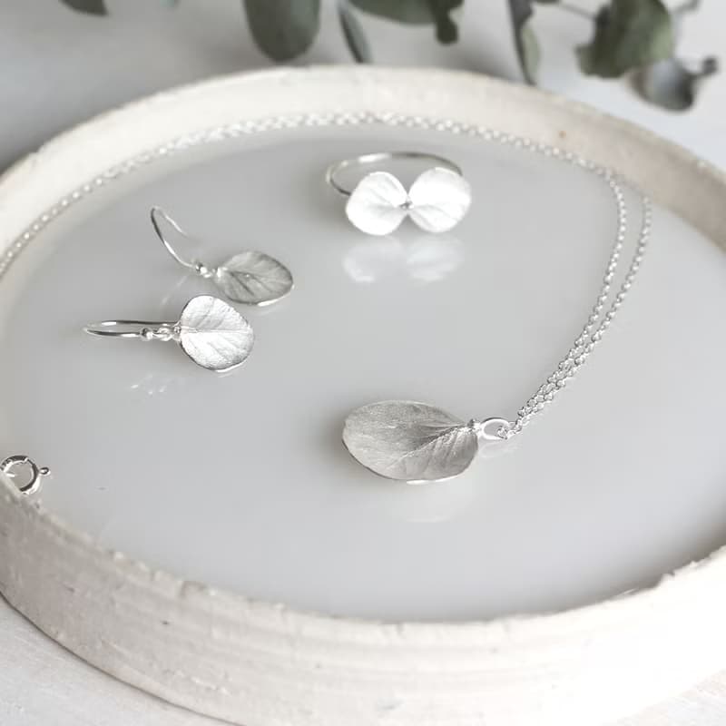 Eucalyptus earrings