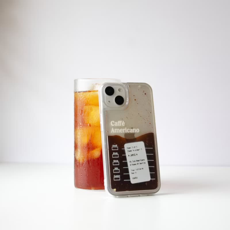 【Coffeeholic 咖啡控】液體手機殻