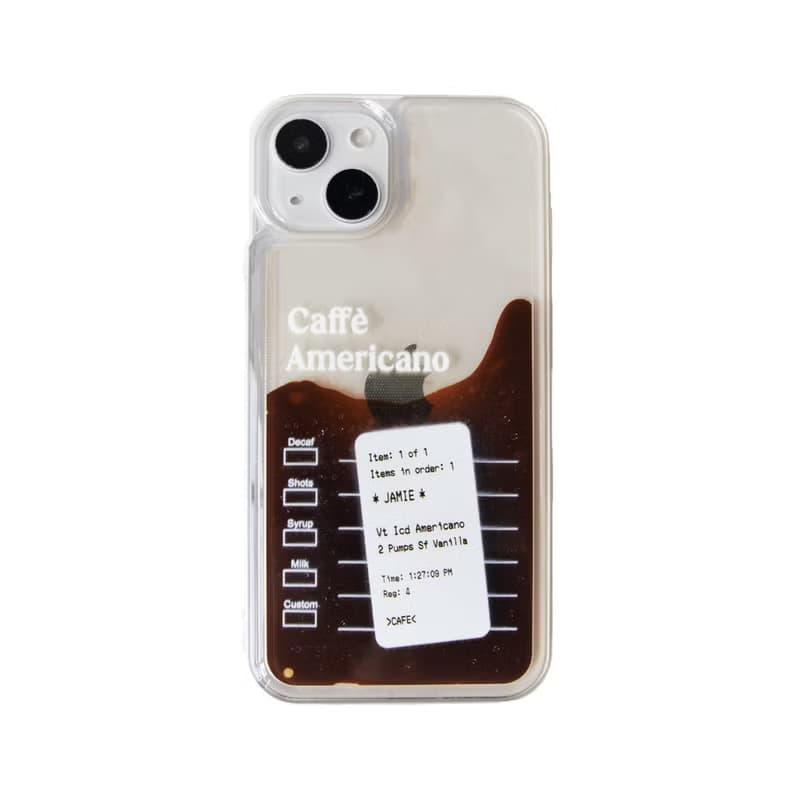 【Coffeeholic 咖啡控】液體手機殻