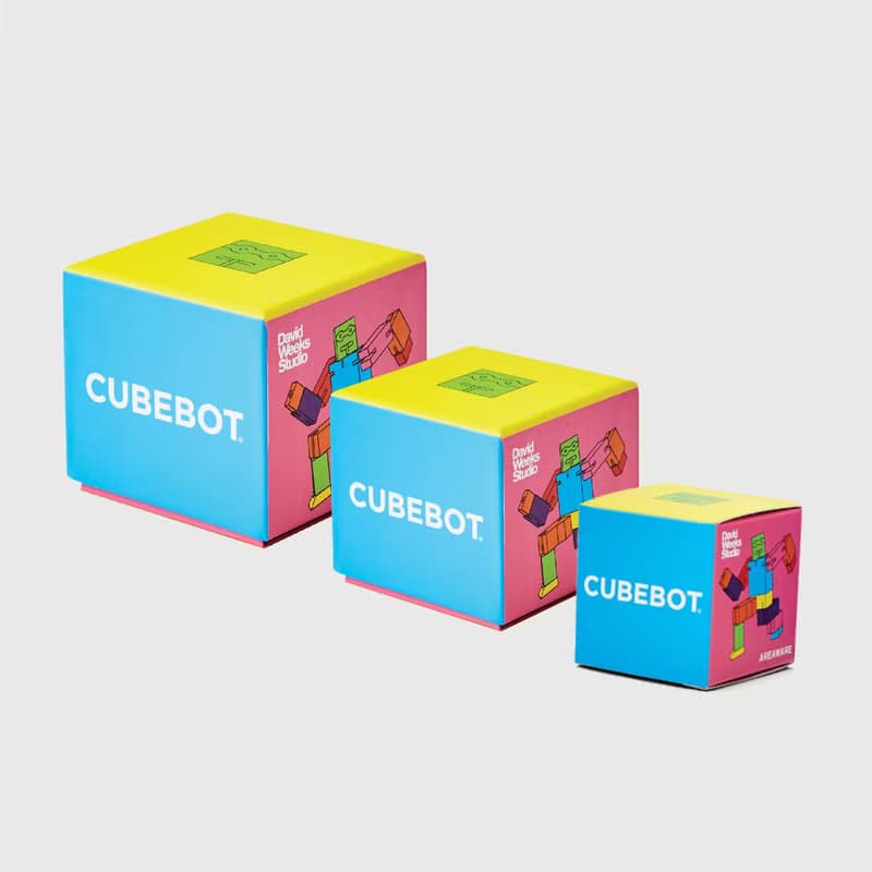 Cubebot 酷比人【酷炫彩三件組】木製變形積木機器人 益智玩具