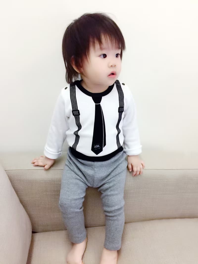 PUREST 小紳士全副武裝 白領帶 寶寶彌月 嬰兒 新生兒 豪華禮盒組