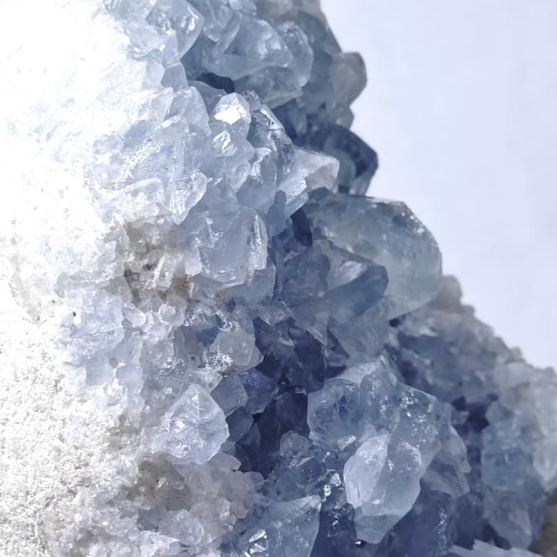 頂級稀有天青石 天使石 來自天界的寶石 蛋形 招財擺件 單品 禮物