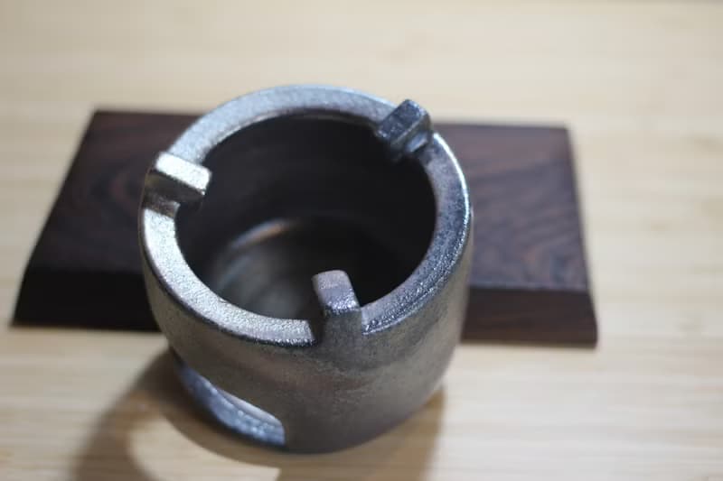 【送禮好物】9.5cm 柴燒 保溫爐座 蠟燭加熱台 鶯歌葉敏祥手作